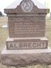 Grabstein der Familie Christoph Wilhelm Albrecht