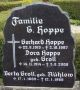 Grabstein von Gerhard Hoppe, Dora Groll und Berta Ernestin Wilhelmine Rühlow