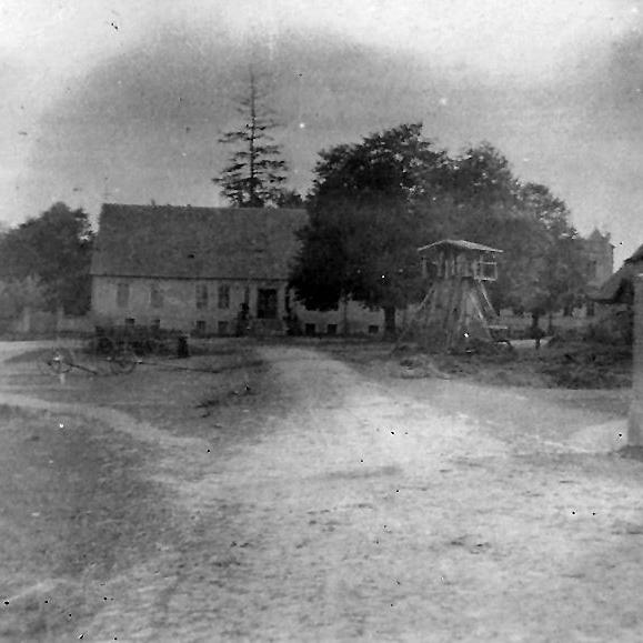 Gutshof, Dolgen, Dramburg, Pommern,