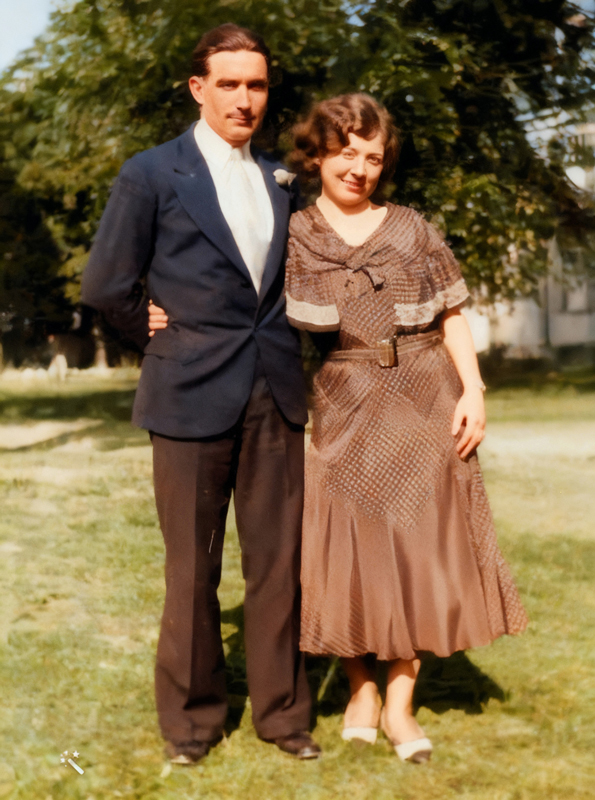 Edna Henrietta Jacob und Karl George Weidner